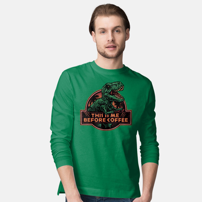 This Is Me Before Coffee-Mens-Long Sleeved-Tee-glitchygorilla