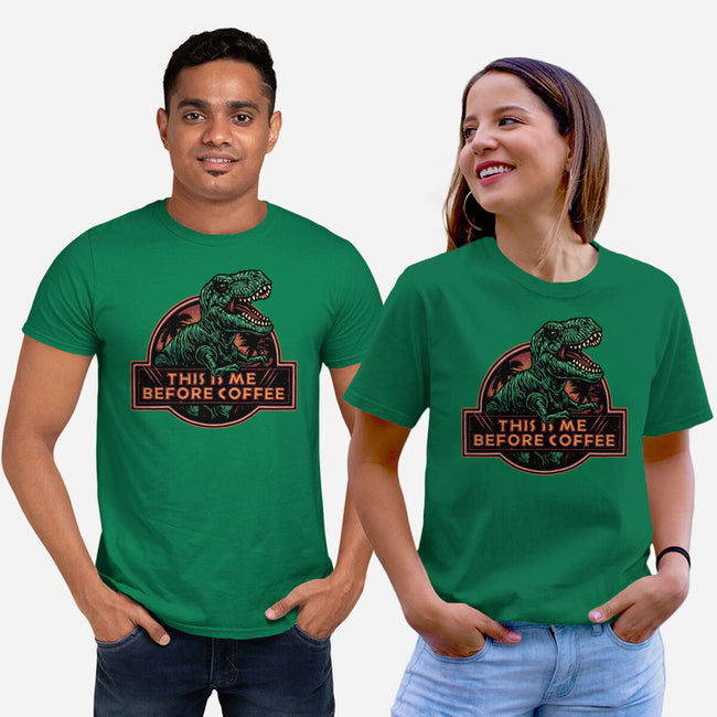 This Is Me Before Coffee-Unisex-Basic-Tee-glitchygorilla