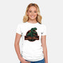 This Is Me Before Coffee-Womens-Fitted-Tee-glitchygorilla