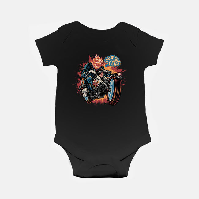 Look Into My Eyes-Baby-Basic-Onesie-glitchygorilla