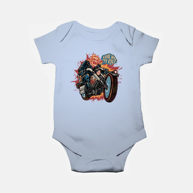 Look Into My Eyes-Baby-Basic-Onesie-glitchygorilla