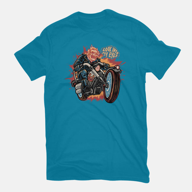 Look Into My Eyes-Mens-Premium-Tee-glitchygorilla