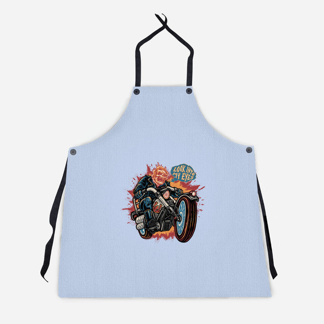 Look Into My Eyes-Unisex-Kitchen-Apron-glitchygorilla