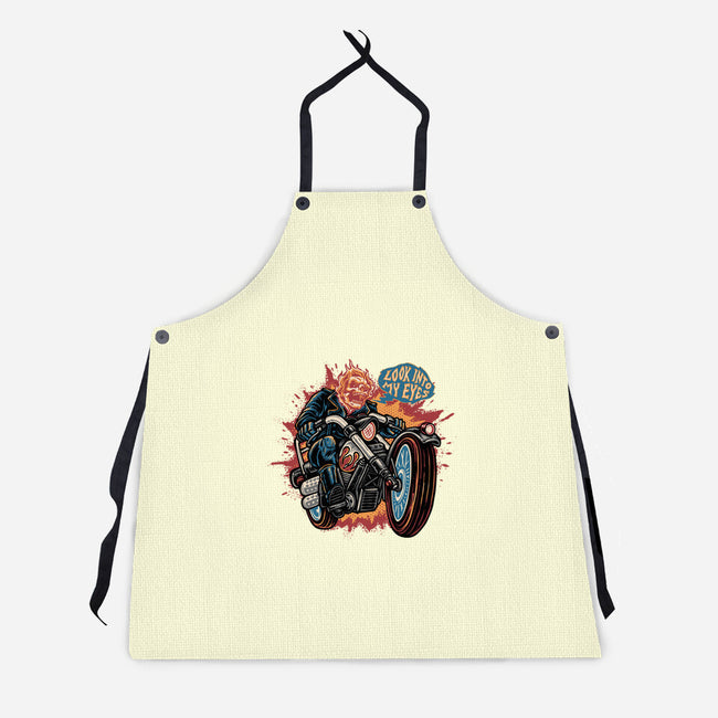Look Into My Eyes-Unisex-Kitchen-Apron-glitchygorilla