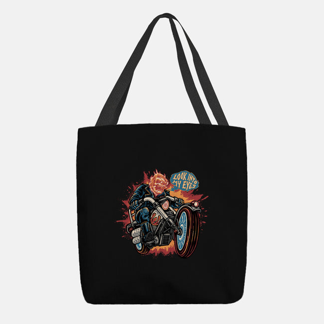 Look Into My Eyes-None-Basic Tote-Bag-glitchygorilla