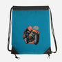 Look Into My Eyes-None-Drawstring-Bag-glitchygorilla