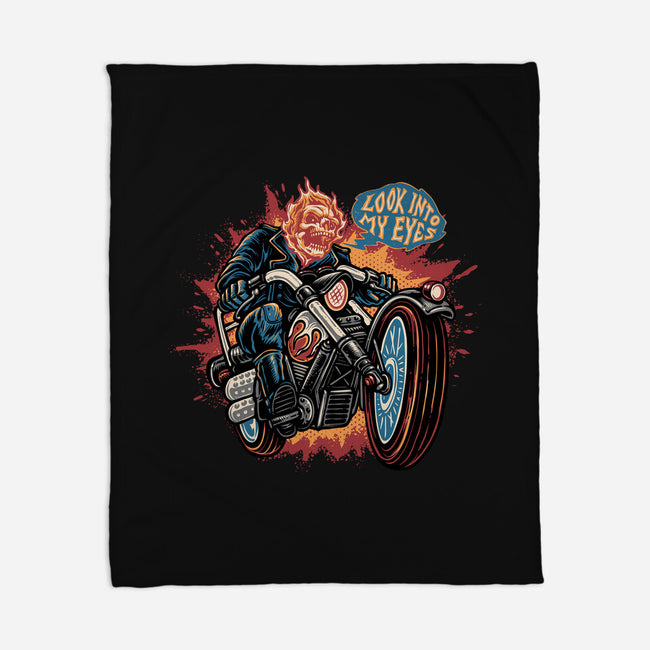 Look Into My Eyes-None-Fleece-Blanket-glitchygorilla