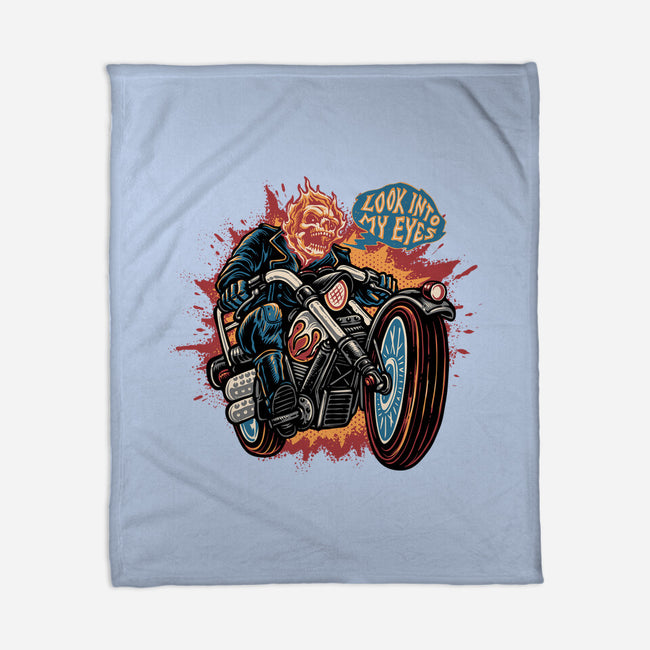 Look Into My Eyes-None-Fleece-Blanket-glitchygorilla