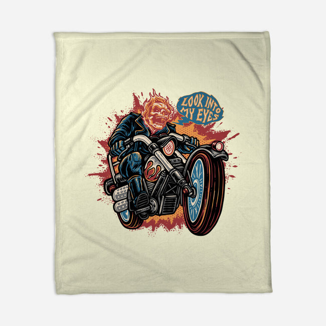 Look Into My Eyes-None-Fleece-Blanket-glitchygorilla