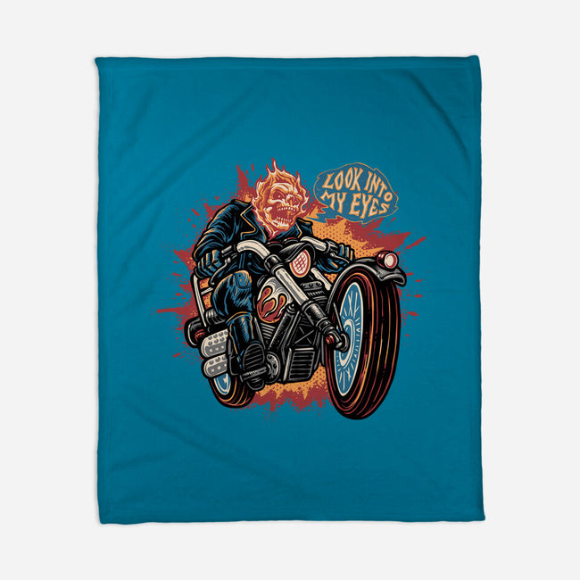Look Into My Eyes-None-Fleece-Blanket-glitchygorilla