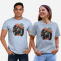 Look Into My Eyes-Unisex-Basic-Tee-glitchygorilla