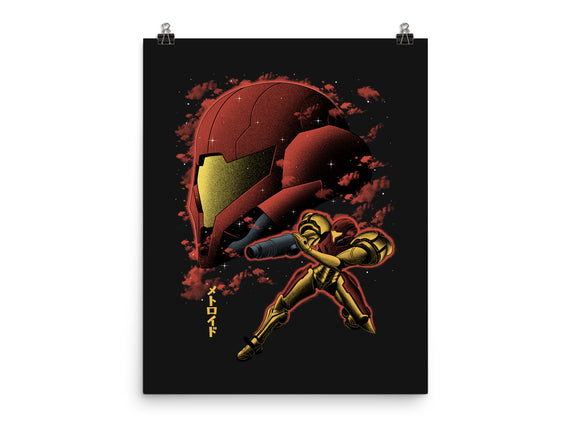 Cosmic Warrior Nightsky Lineart