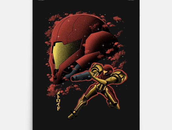 Cosmic Warrior Nightsky Lineart