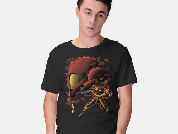 Cosmic Warrior Nightsky Lineart