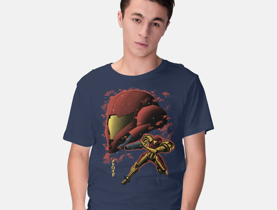 Cosmic Warrior Nightsky Lineart