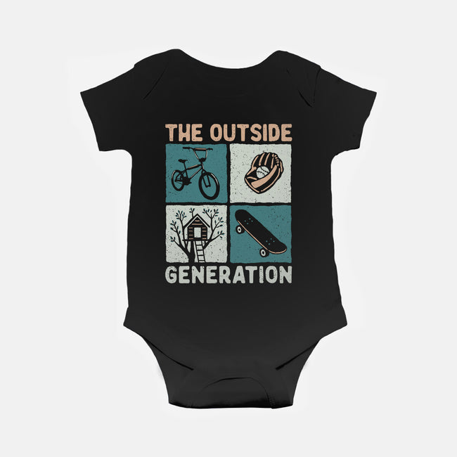 The Outside Generation-Baby-Basic-Onesie-NMdesign