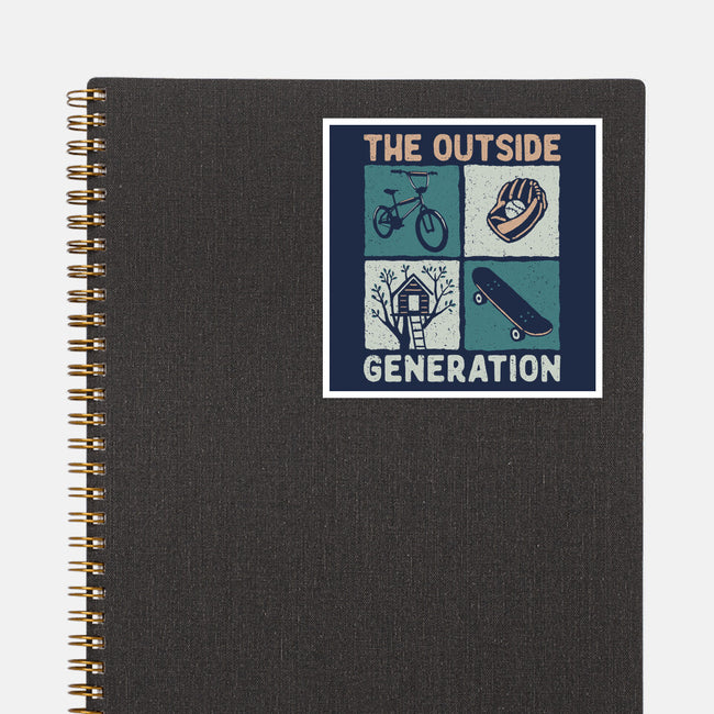 The Outside Generation-None-Glossy-Sticker-NMdesign