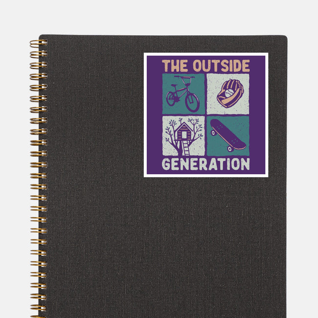 The Outside Generation-None-Glossy-Sticker-NMdesign