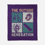 The Outside Generation-None-Fleece-Blanket-NMdesign