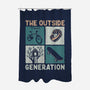 The Outside Generation-None-Polyester-Shower Curtain-NMdesign