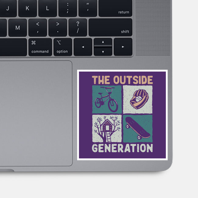 The Outside Generation-None-Glossy-Sticker-NMdesign
