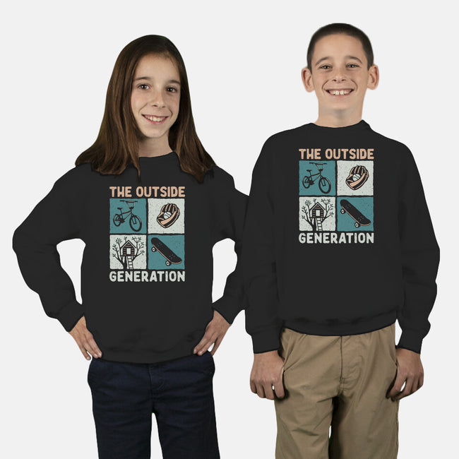 The Outside Generation-Youth-Crew Neck-Sweatshirt-NMdesign