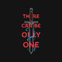 There Can Be Only One-Womens-Basic-Tee-piercek26