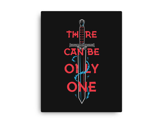 There Can Be Only One