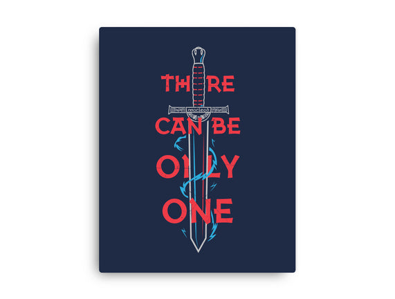 There Can Be Only One