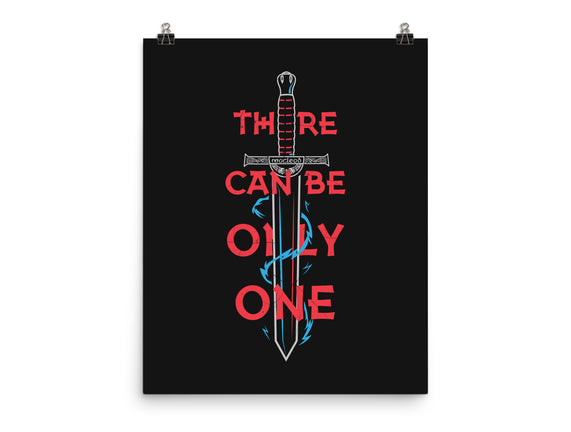 There Can Be Only One