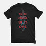 There Can Be Only One-Mens-Basic-Tee-piercek26