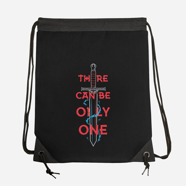 There Can Be Only One-None-Drawstring-Bag-piercek26
