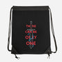 There Can Be Only One-None-Drawstring-Bag-piercek26