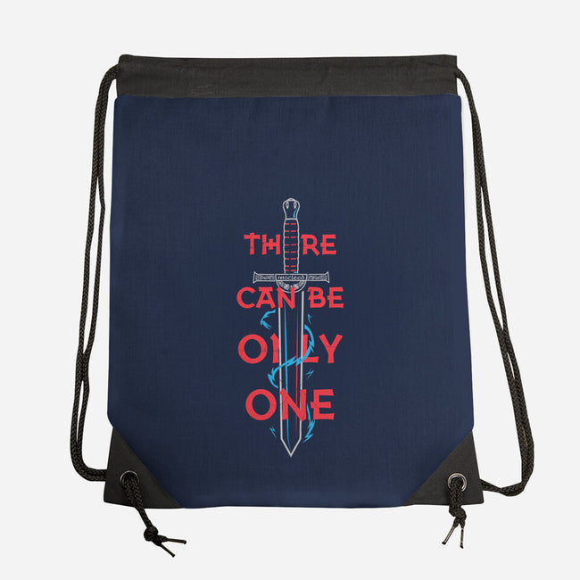 There Can Be Only One-None-Drawstring-Bag-piercek26