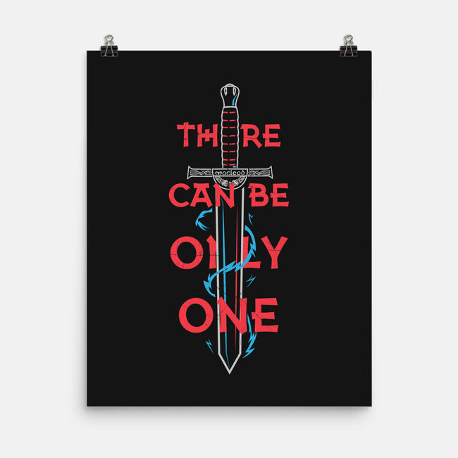 There Can Be Only One-None-Matte-Poster-piercek26