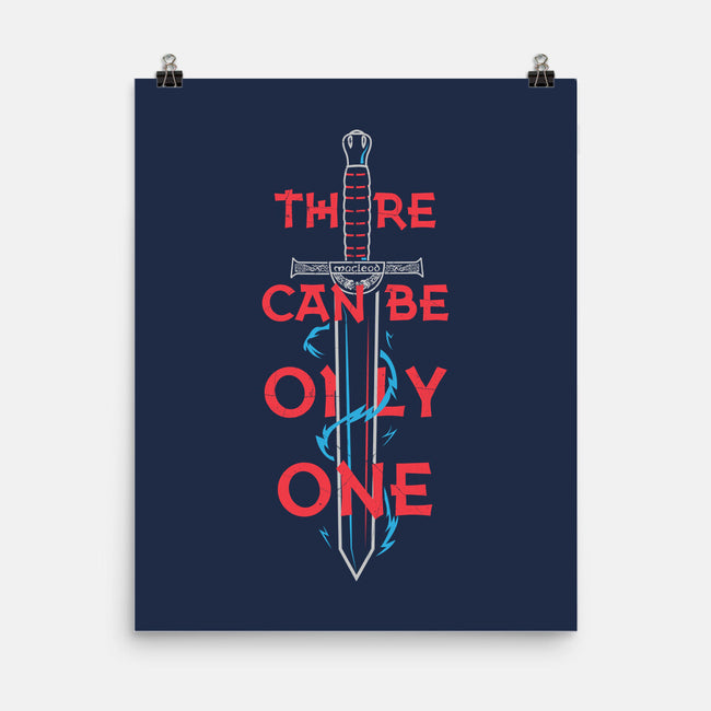 There Can Be Only One-None-Matte-Poster-piercek26