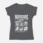 Herocore Fest-Womens-V-Neck-Tee-spoilerinc