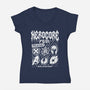 Herocore Fest-Womens-V-Neck-Tee-spoilerinc