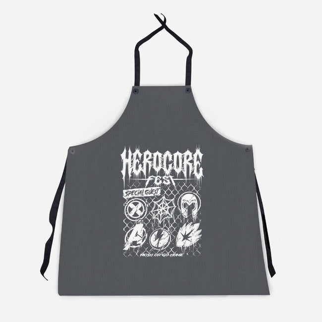 Herocore Fest-Unisex-Kitchen-Apron-spoilerinc