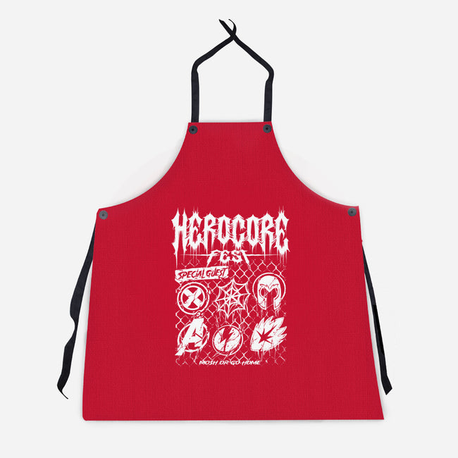 Herocore Fest-Unisex-Kitchen-Apron-spoilerinc