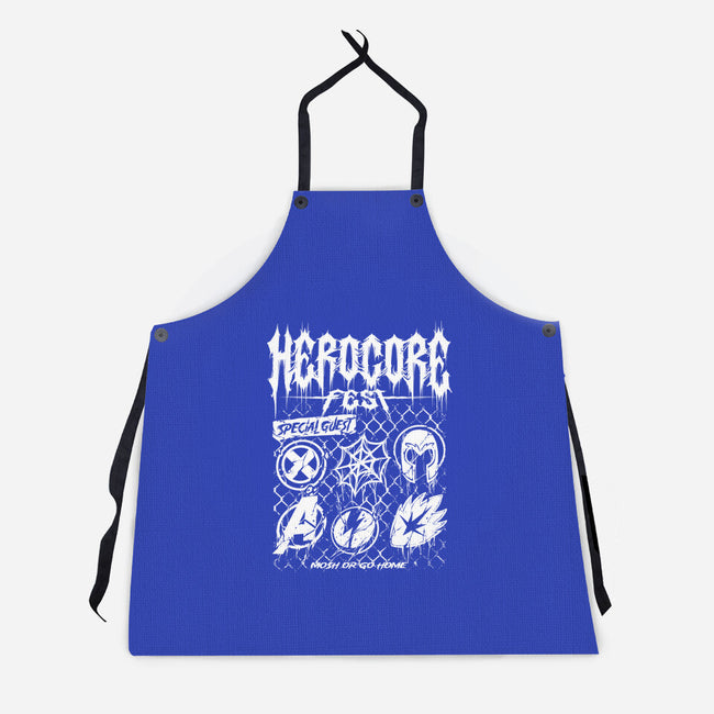 Herocore Fest-Unisex-Kitchen-Apron-spoilerinc