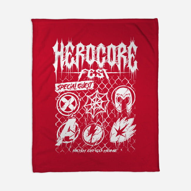 Herocore Fest-None-Fleece-Blanket-spoilerinc