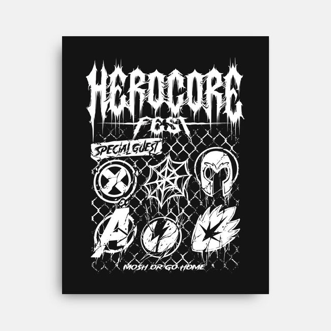 Herocore Fest-None-Stretched-Canvas-spoilerinc