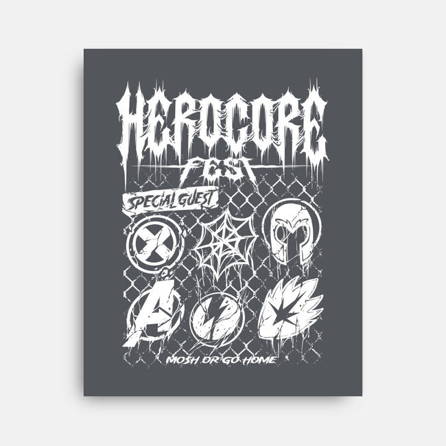 Herocore Fest-None-Stretched-Canvas-spoilerinc
