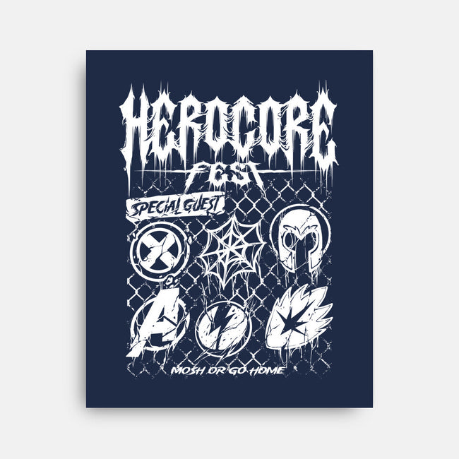 Herocore Fest-None-Stretched-Canvas-spoilerinc