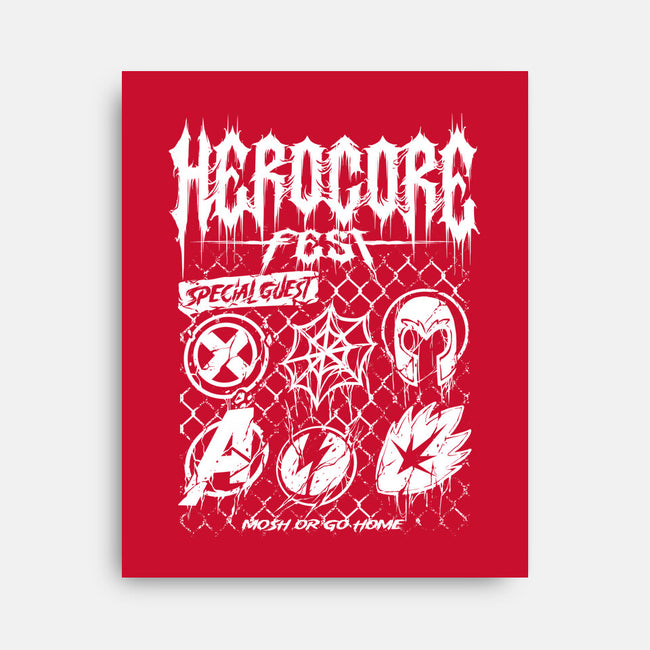 Herocore Fest-None-Stretched-Canvas-spoilerinc