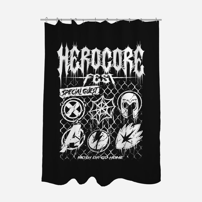 Herocore Fest-None-Polyester-Shower Curtain-spoilerinc