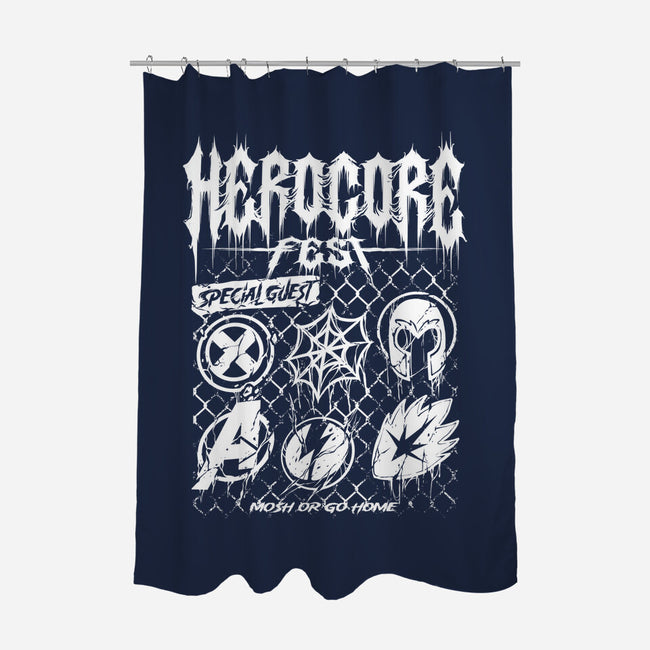 Herocore Fest-None-Polyester-Shower Curtain-spoilerinc