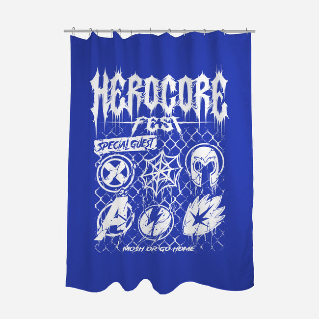Herocore Fest-None-Polyester-Shower Curtain-spoilerinc