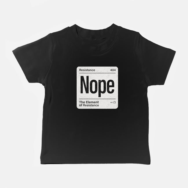 The Element Of Resistance-Baby-Basic-Tee-Popnotic